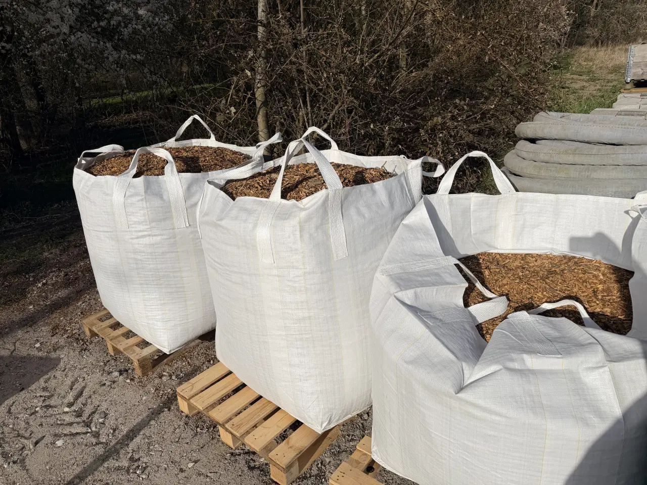 Billede 2 - Træ flis 