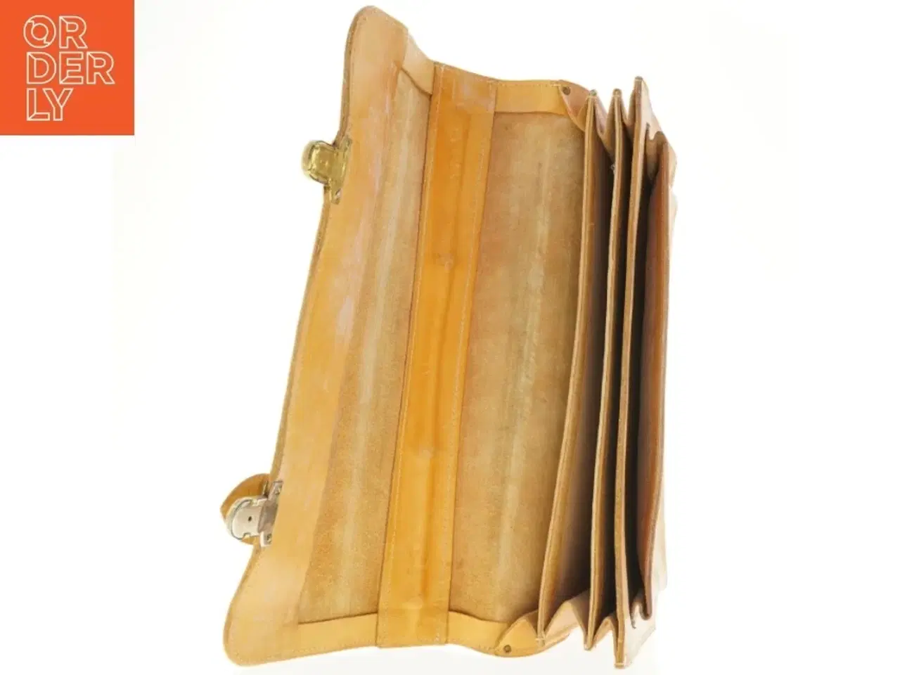 Billede 6 - Læder dokumentmappe (str. 44 x 32 cm)