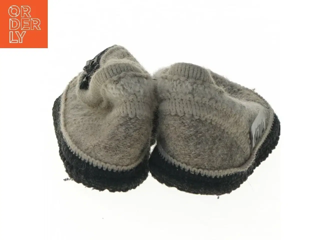 Billede 4 - Grå hjemmesko til børn fra Dille (str. 21 )