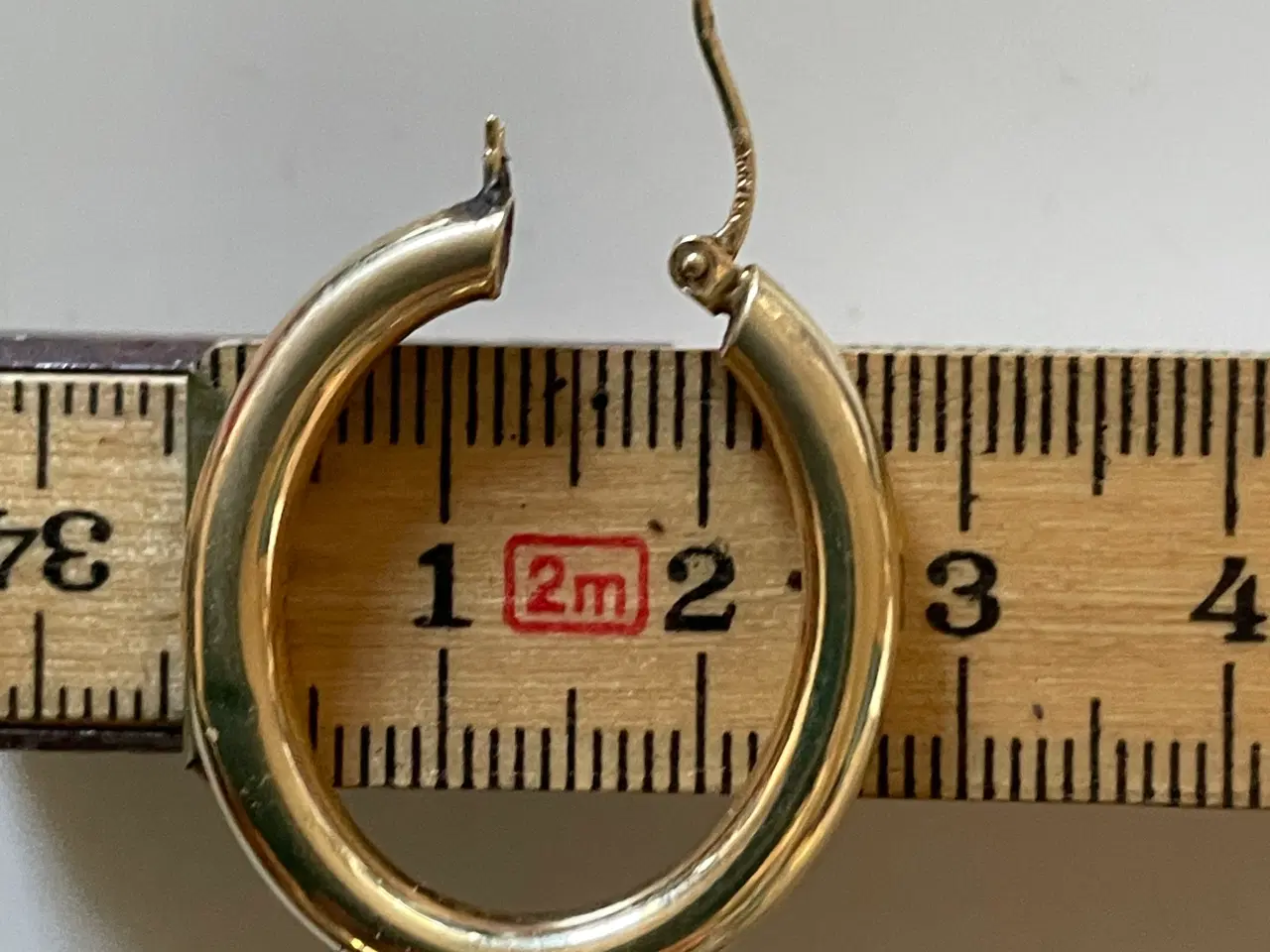 Billede 3 - Ægte 14 karat øreringe