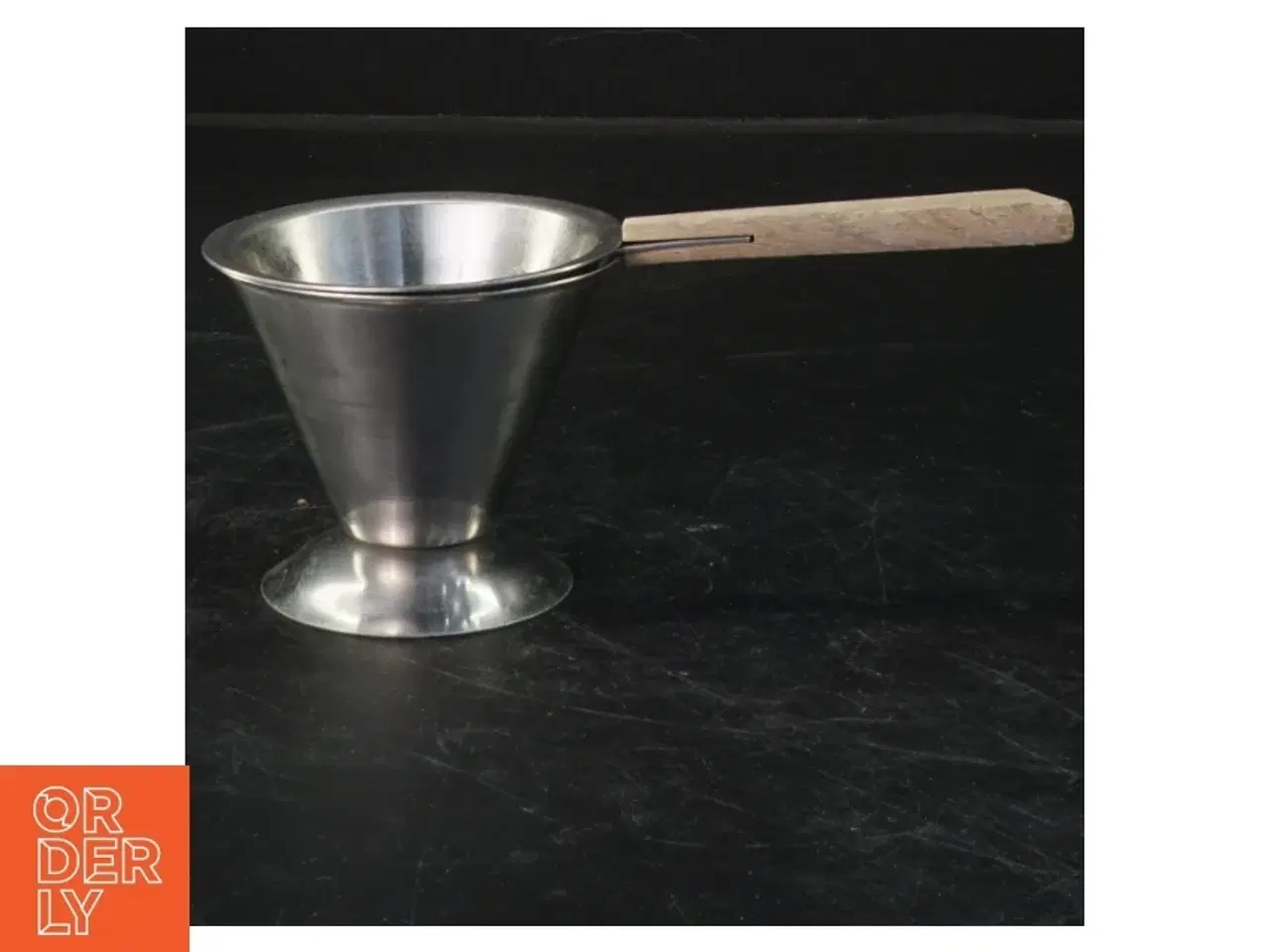 Billede 1 - Metalsigte til the (str. 14x7 cm)