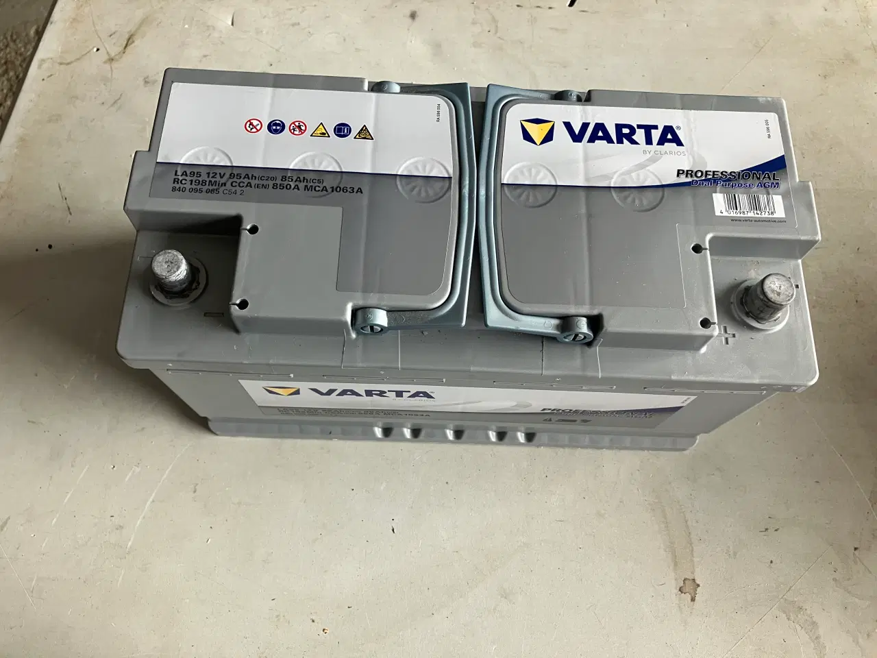 Billede 2 - Varta forbeugsbatteri 95ah