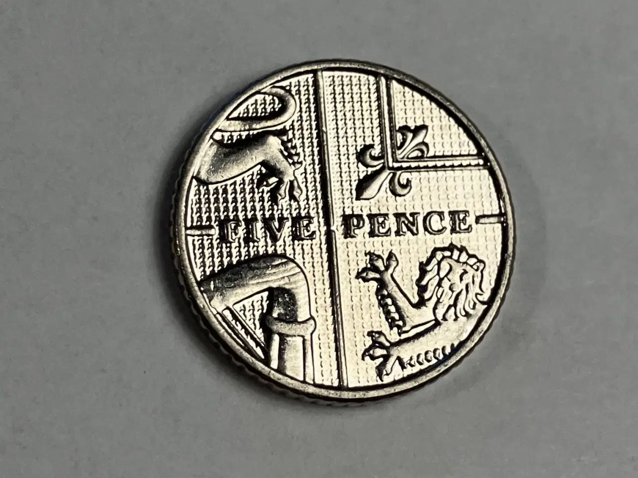 Billede 1 - 5 Pence England 2014