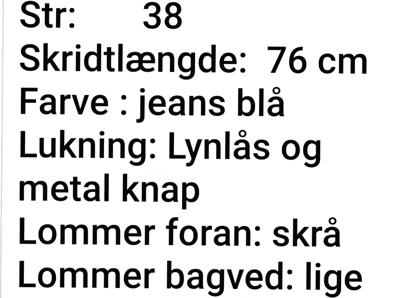 Billede 8 - Højtaljede jeans med lige ben 