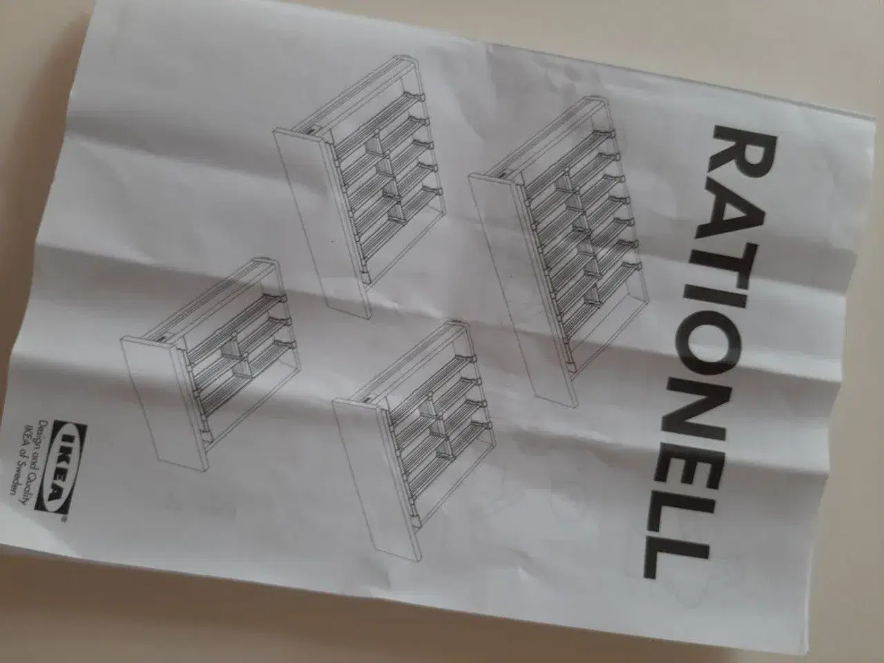 Billede 5 - Skuffeindretning/ IKEA "Rationell" (80 cm)