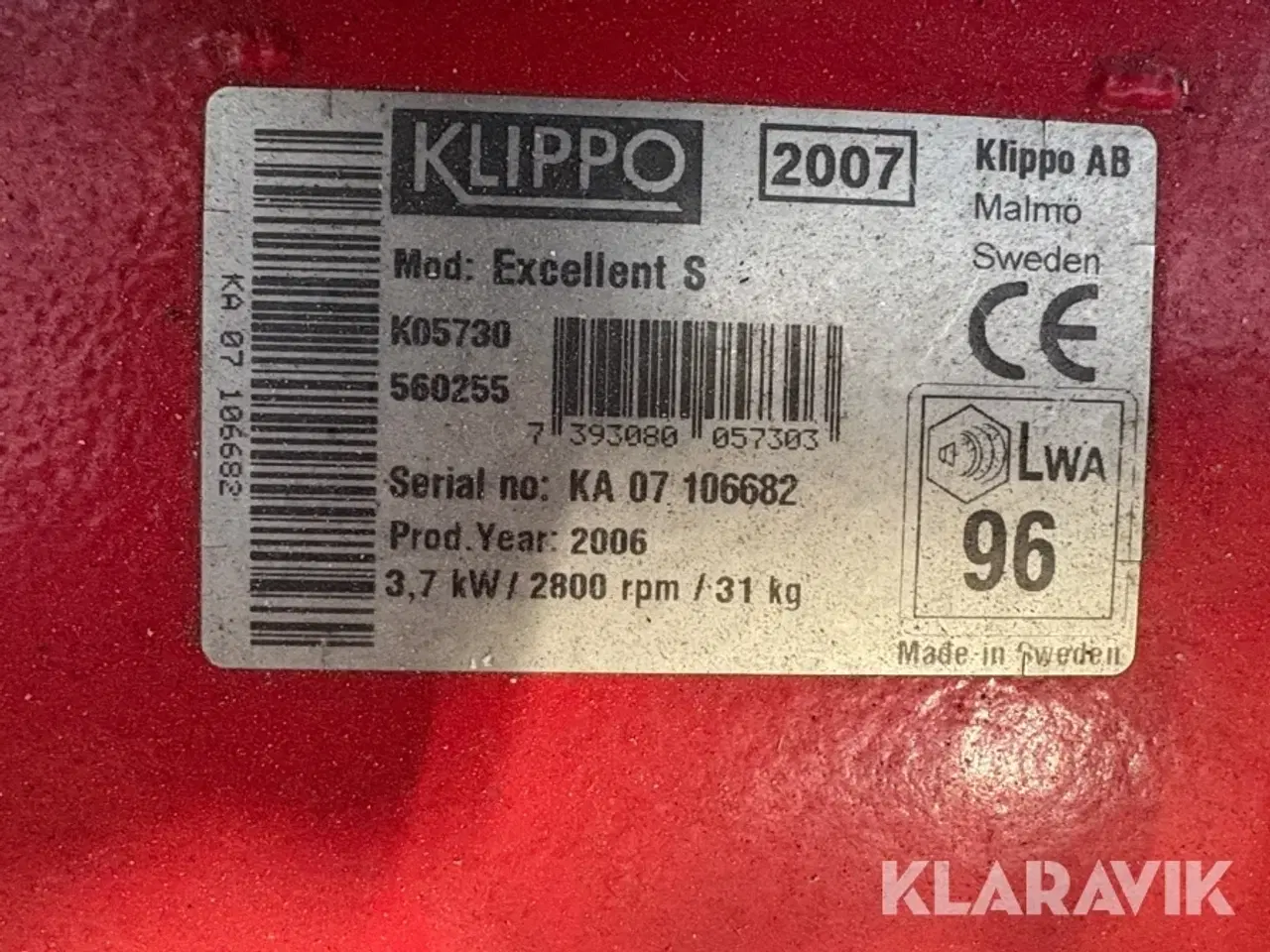 Billede 5 - Græsslåmaskine Klippo Excellent S