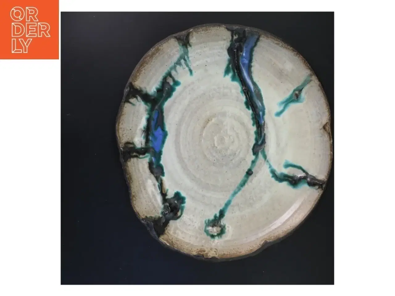 Billede 2 - Keramisk fad (str. Ø 35 cm)