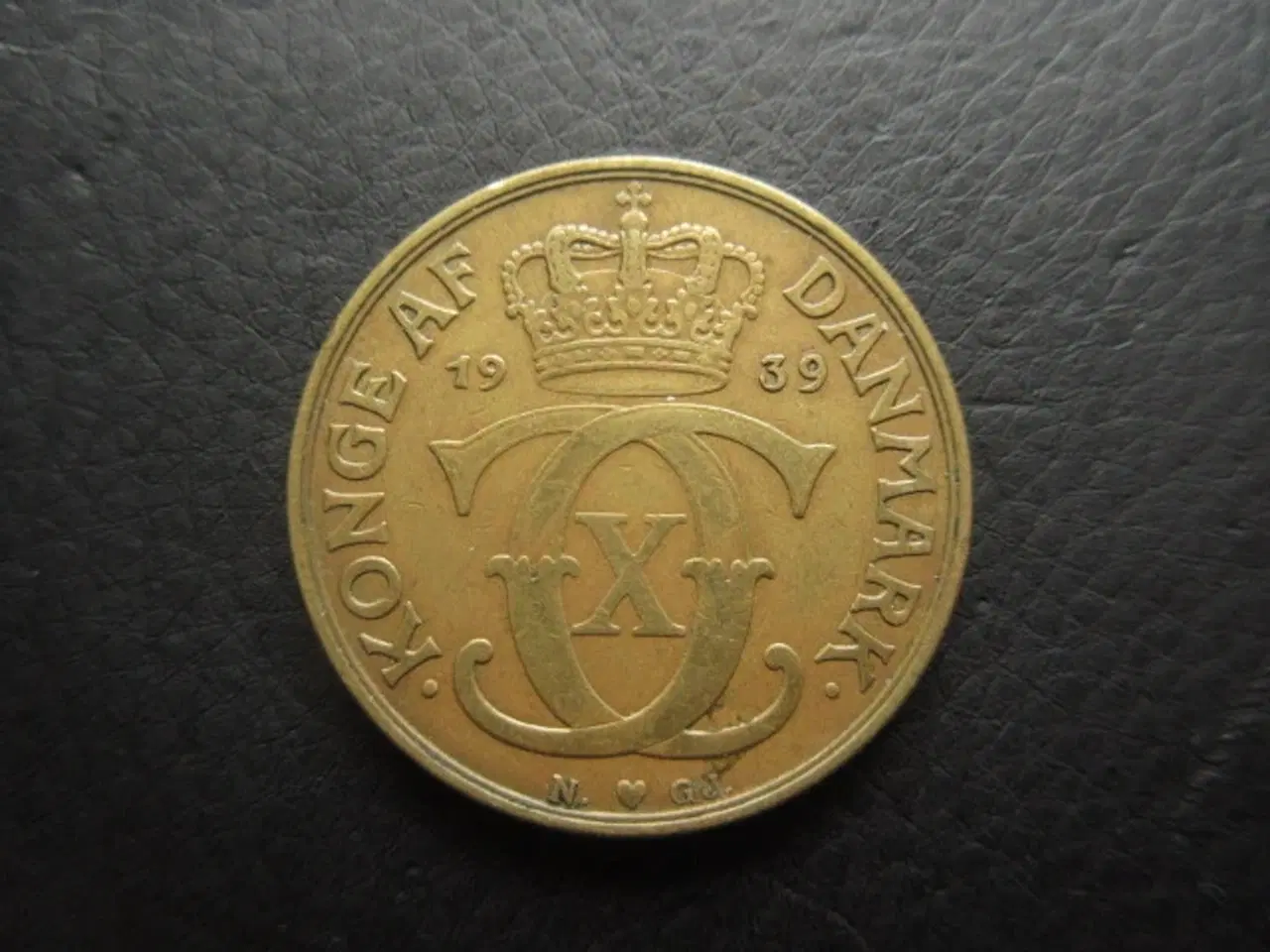 Billede 1 - 2 kroner 1939 pæn