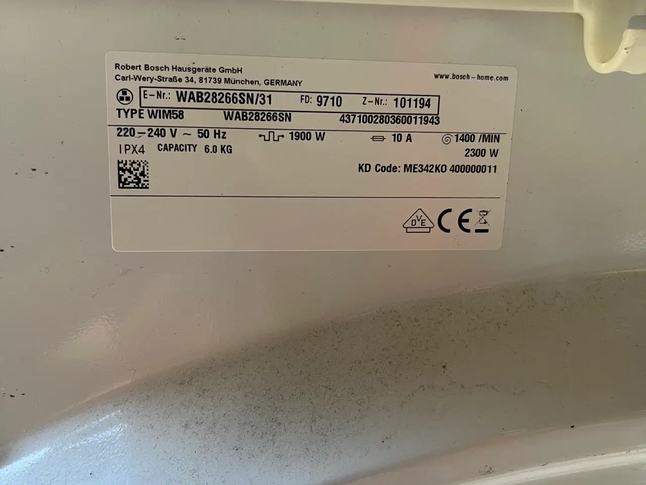 Billede 5 - Vaskemaskine