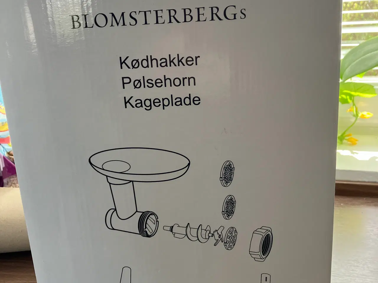 Billede 5 - Blomsterberg køkkenmaskine med kødhakker