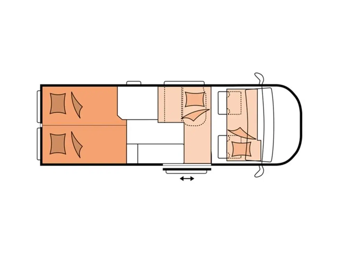 Billede 10 - 2024 - Hobby Vantana K 65 ET ONTOUR EDITION   SPAR NU kr. 30.000,- Total udstyret autocamper. Det er friheden på hjul. Vi er aut. Hobby forhandler.