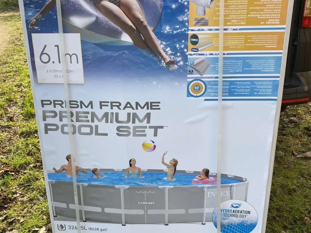 Billede 1 - Badebassin Intex prism frame premium pool set