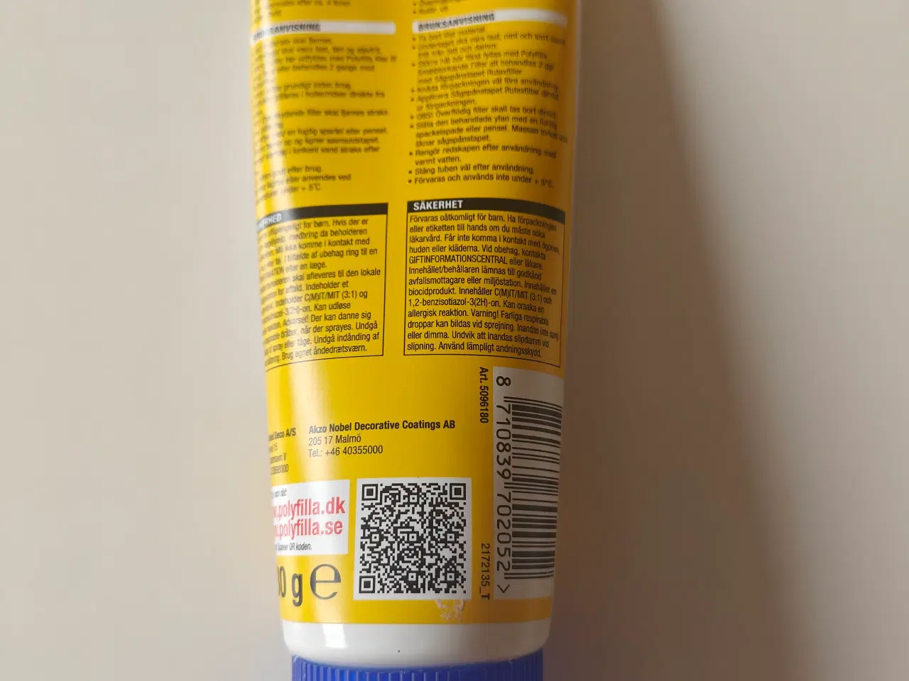 Billede 2 - Polyfilla Rutexfiller Savsmuldstapet som ny.