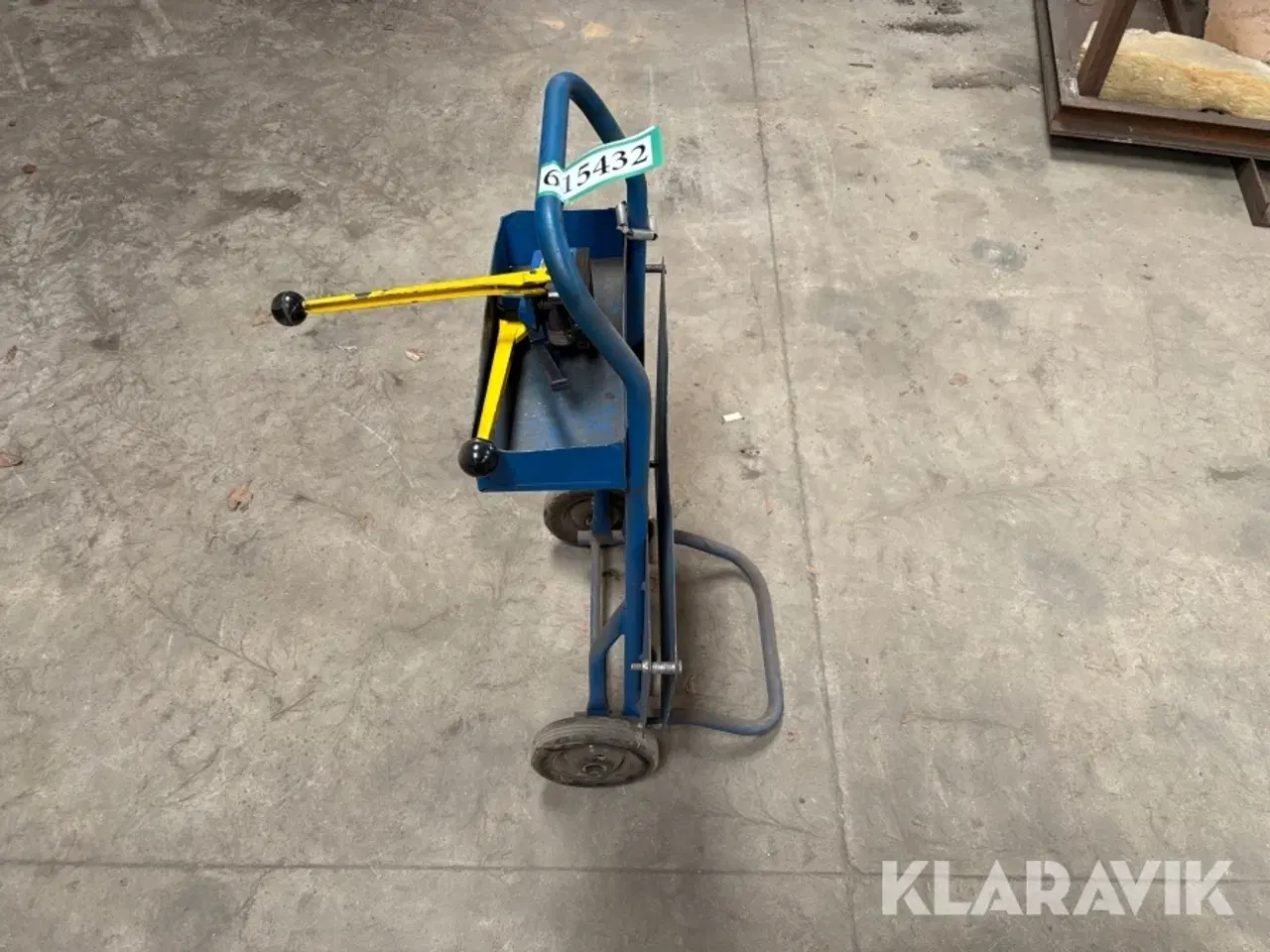 Billede 4 - Båndstrammervogn Cyklop Qpf til stålbånd