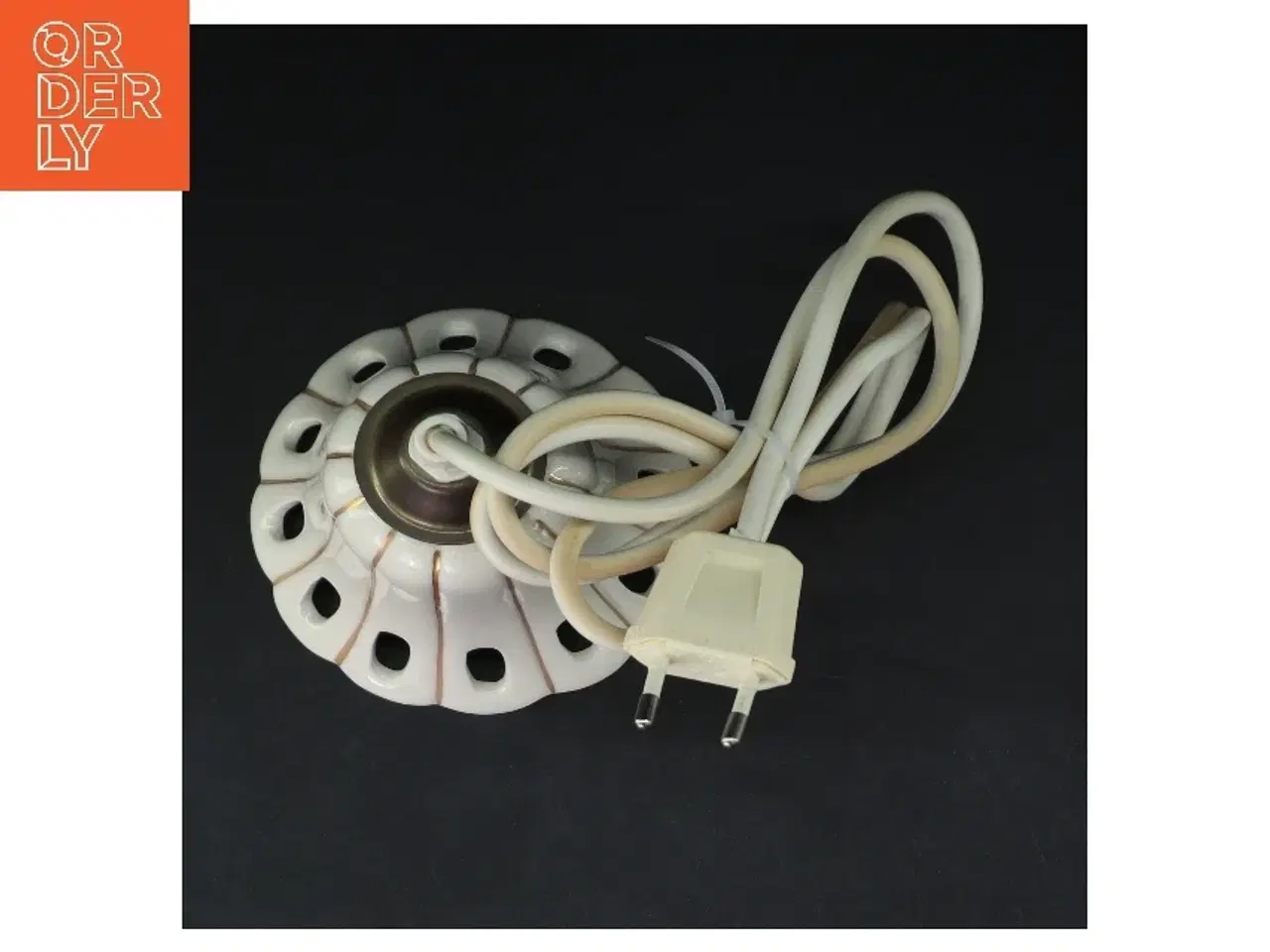 Billede 3 - Hængelampe i keramisk design (str. Ø 10,5 cm)