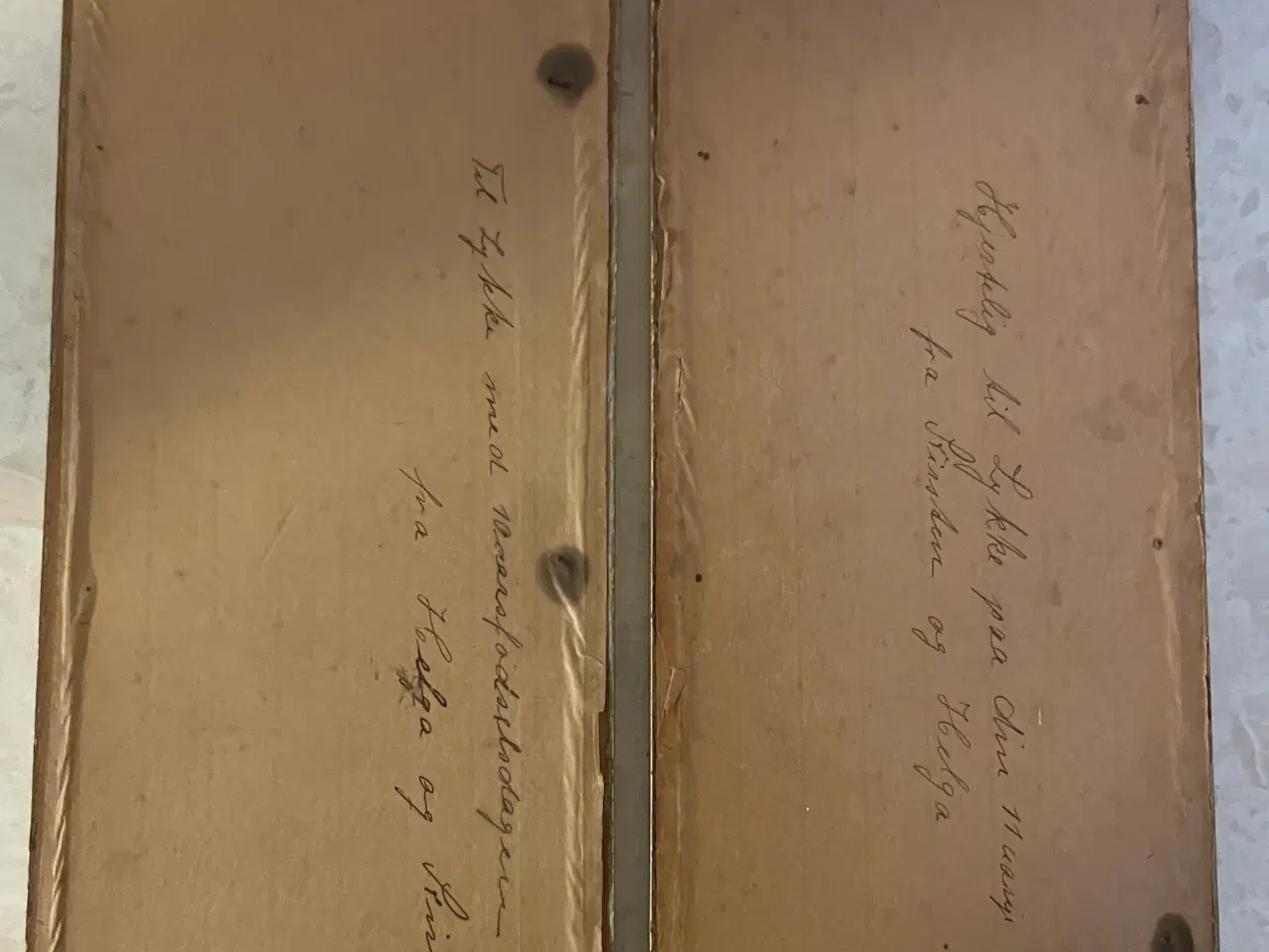 Billede 2 - 2 flotte billeder i guldramme