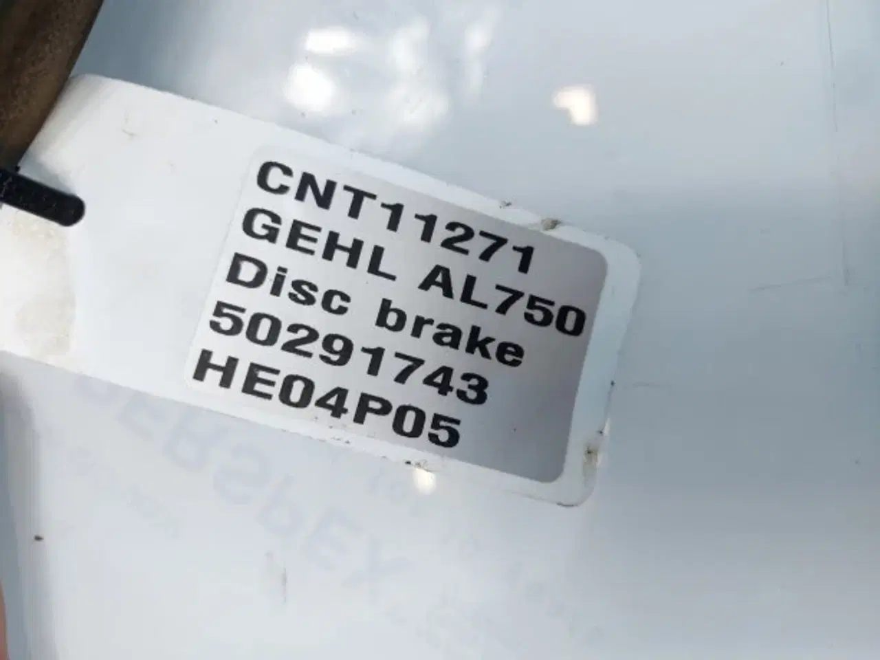 Billede 11 - GEHL AL750 Bremseskive 50291743