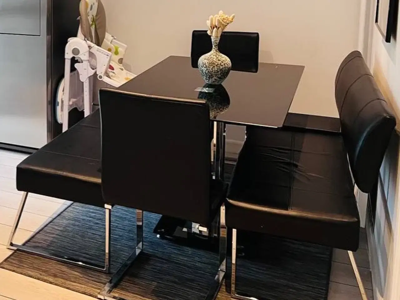 Billede 1 - Spisebord glass 