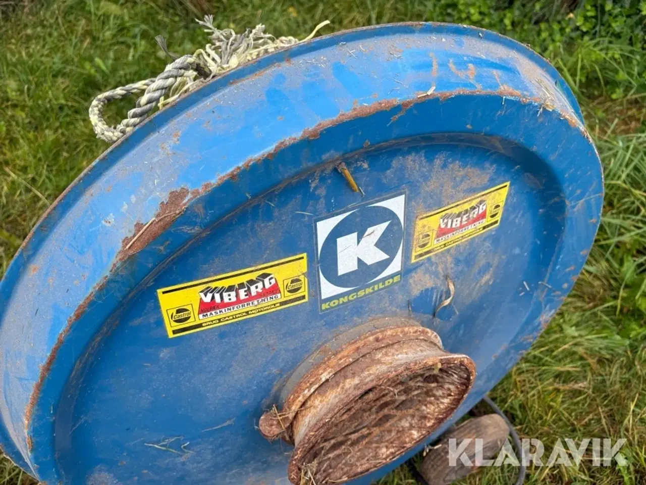 Billede 7 - Kornblæsere med rør Kongskilde TRL75 2 styk.