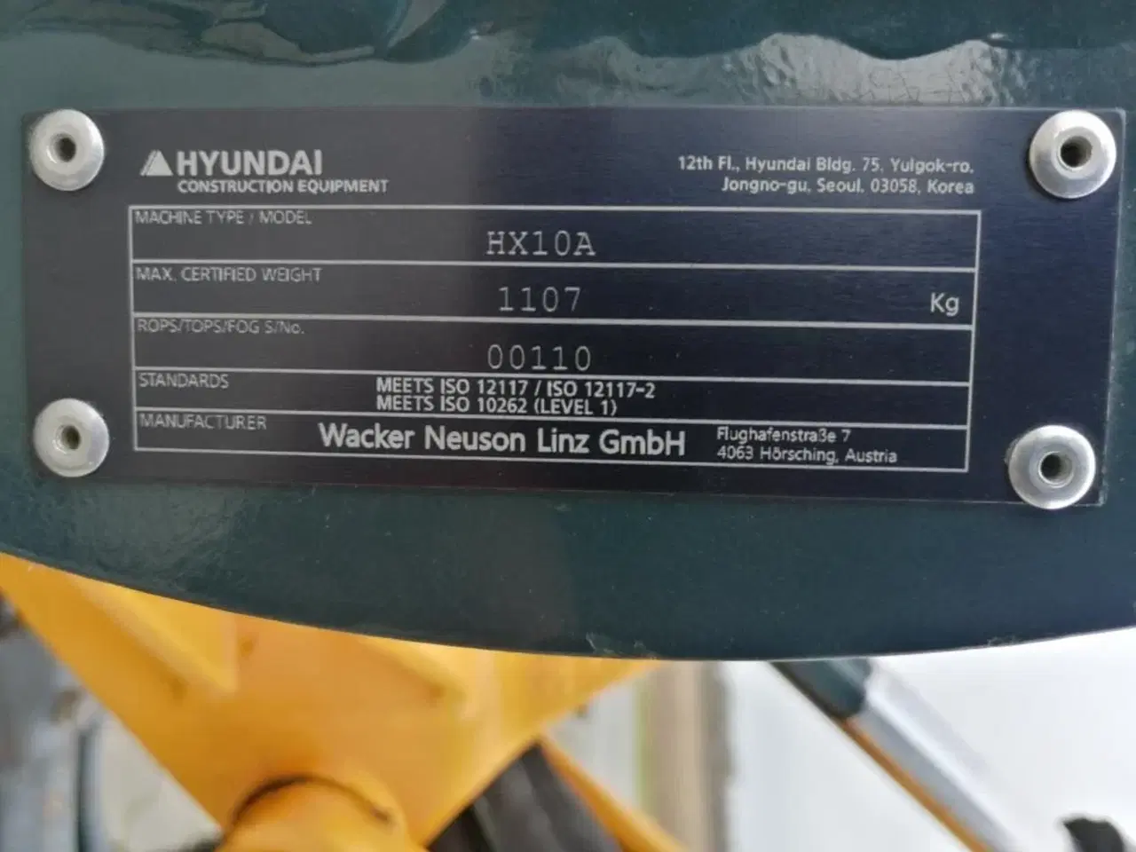 Billede 11 - Hyundai HX10A samme maskine som wacker neuson 803