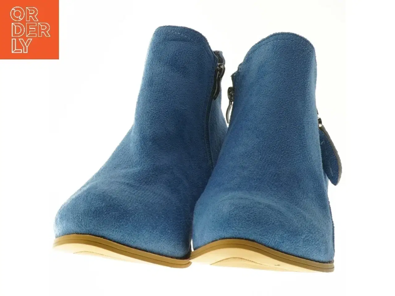 Billede 3 - Blå ankelstøvler str. 43 (str. 43 )