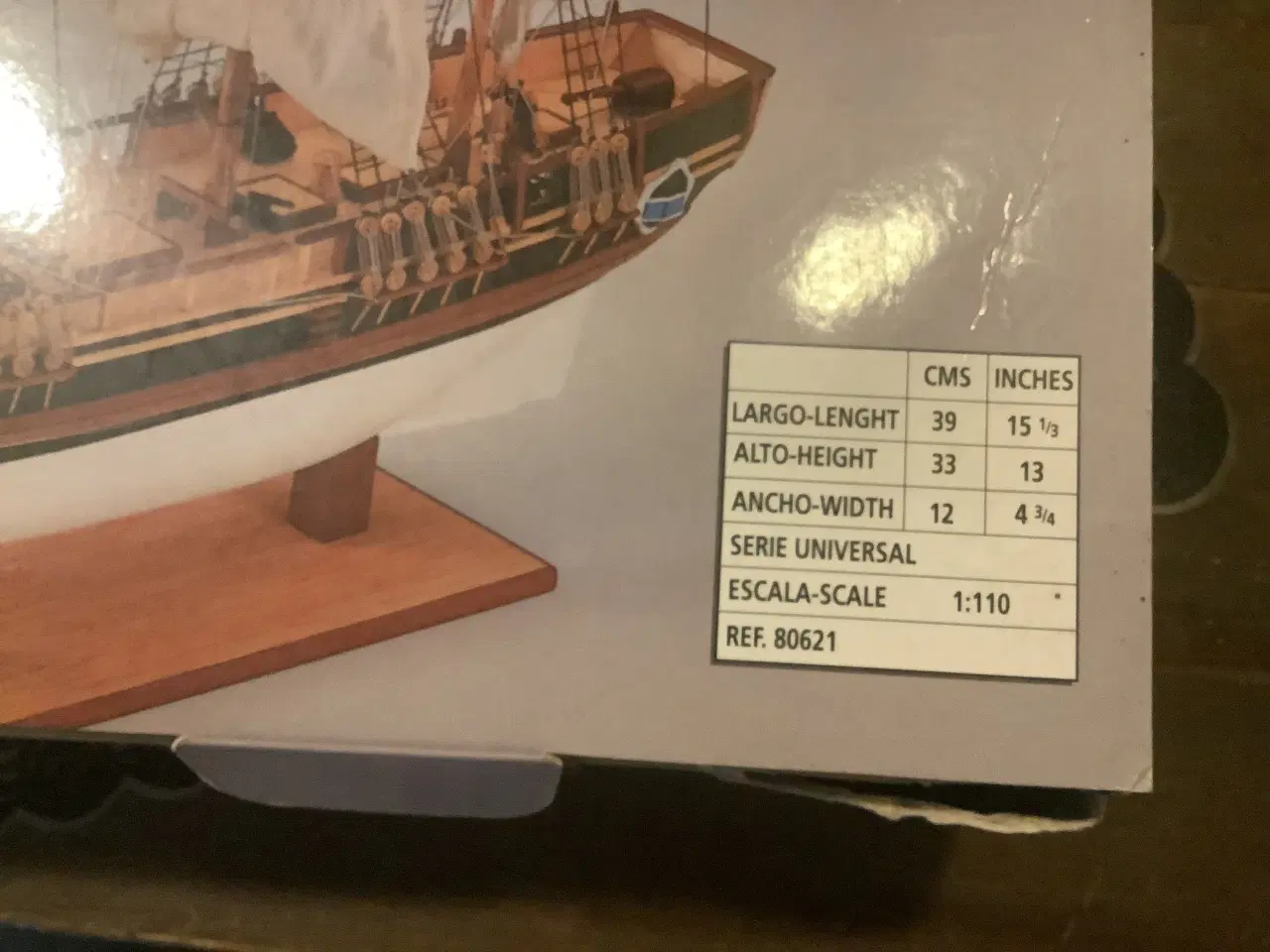 Billede 6 - HMS Bounty træ-skibs modelbyggesæt. Constructo