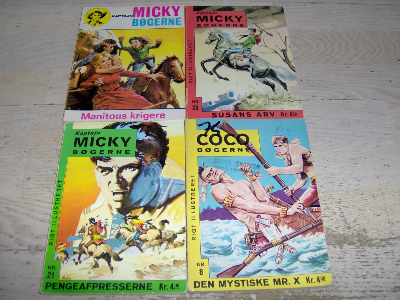Billede 3 - 8 KAPTAJN MICKEY BØGER + 1 COCO