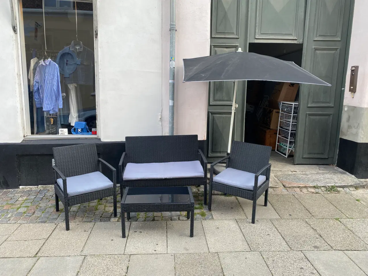 Billede 2 - Havemøbler sort pilyrattan