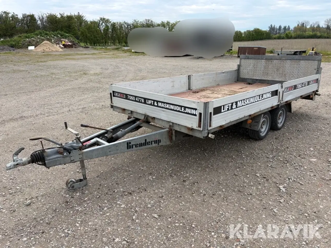 Billede 1 - Tiptrailer Brenderup 3000kg