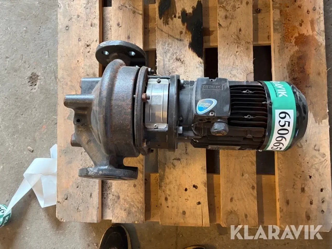 Billede 10 - Centrifugalpumper med elmotor Grundfos Blieflux 2 styk