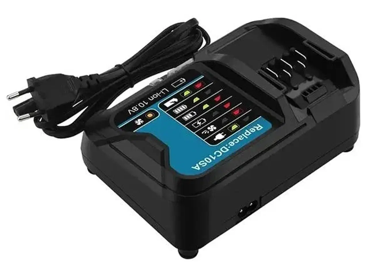 Billede 3 - Batterioplader til Makita 10,8–12 V – kompatibel med DC10SA