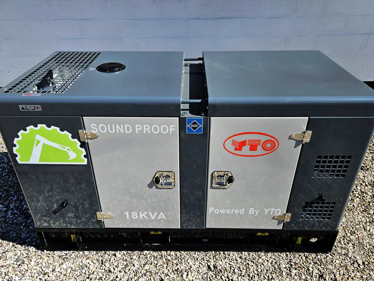 Billede 6 - Leroy-Somer Generator / 18 KVA / Fabriksny