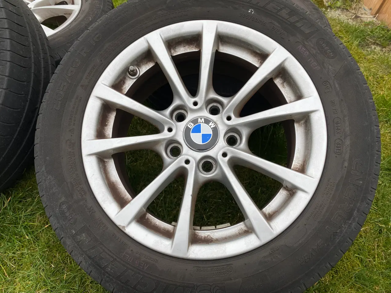 Billede 6 - Alufælge med dæk BMW