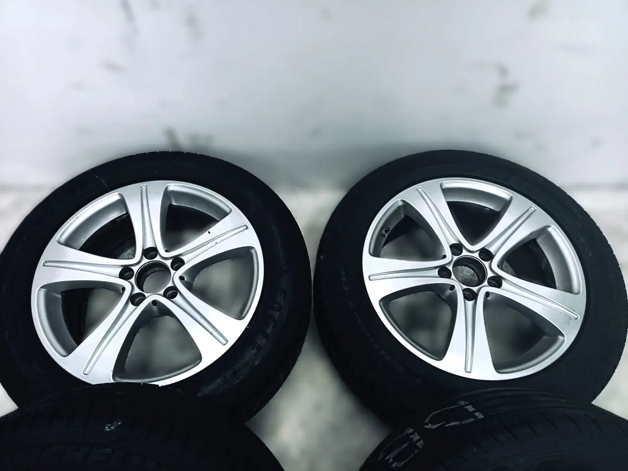 Billede 4 - 5x112 17" ET40 nav 66,6ø Mercedes sommersæt Inkl.T