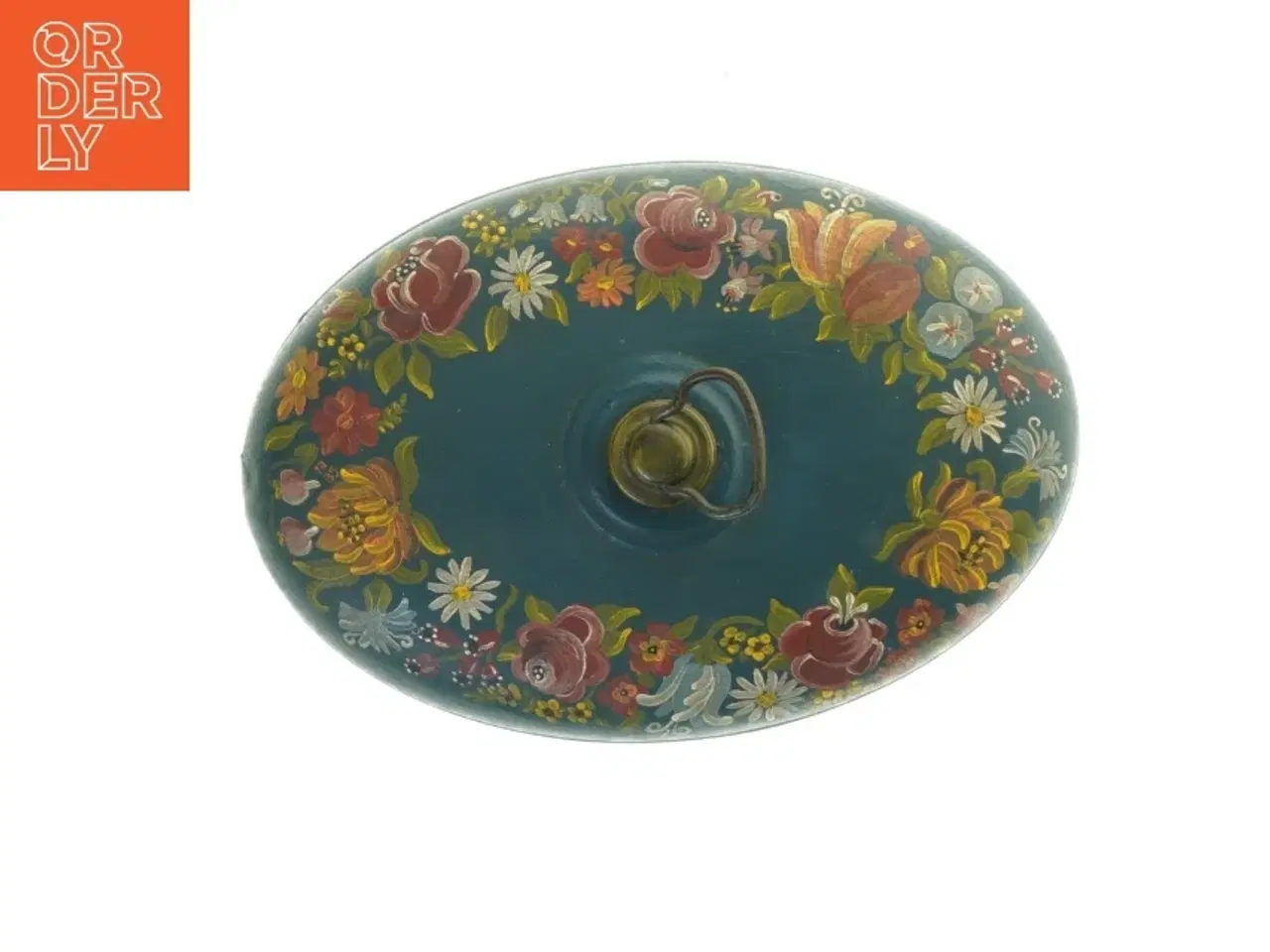 Billede 2 - Antik varmedunk (str. 20 x 19 x 7 cm)