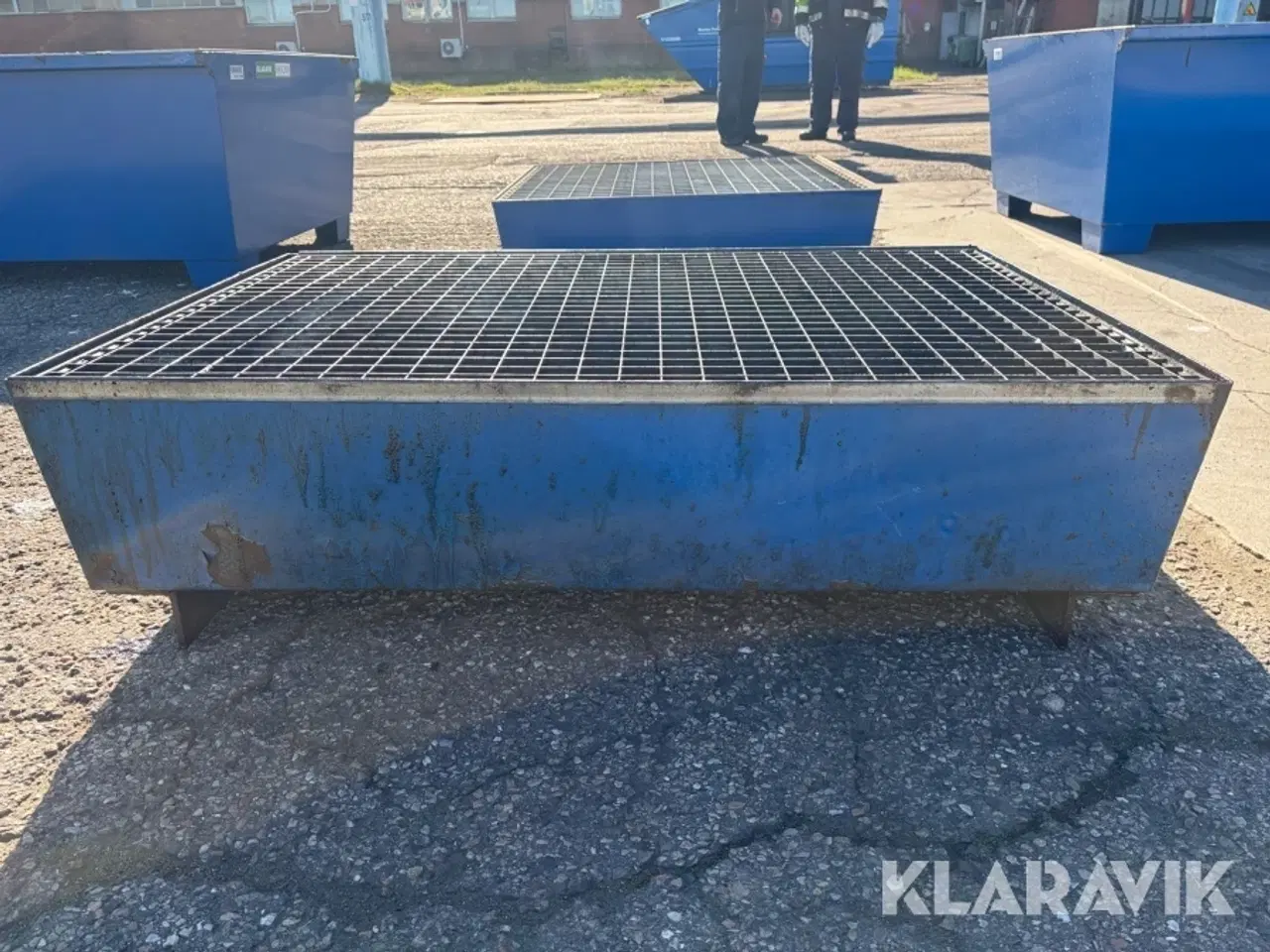 Billede 6 - Opsamlingskar / spildbakke Denios Basic E-Palette