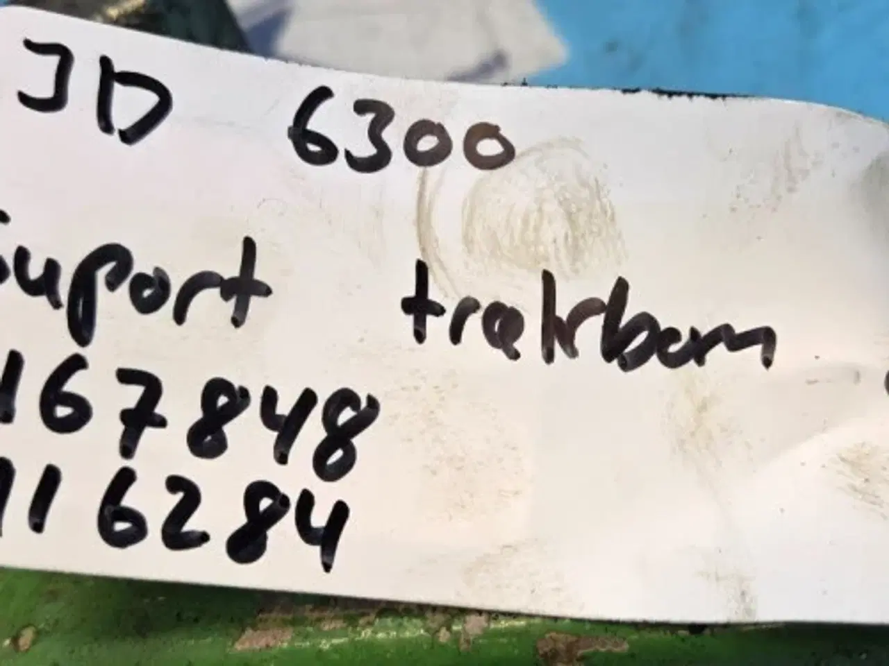 Billede 2 - John Deere 6300 Suport Trækbom L167848