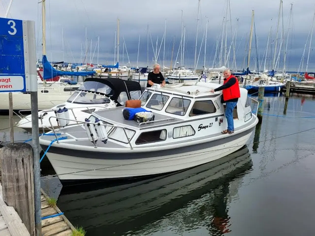 Billede 1 - Saga 27 AC med 58hk Volvo Penta