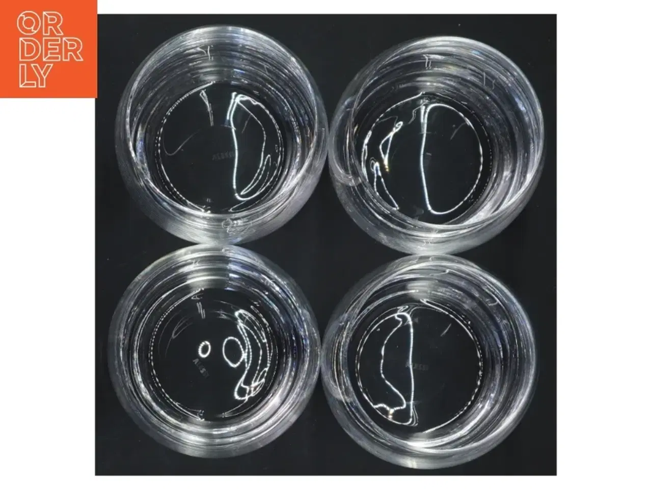 Billede 3 - Sæt med 4 drikkeglas fra Vressi (str. Ø 6,5x8 cm)