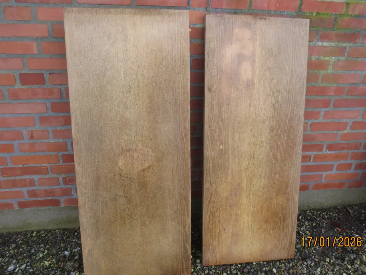 Billede 6 - 1 stk Rund Rosengaard Egetræs Bord med 2 plader