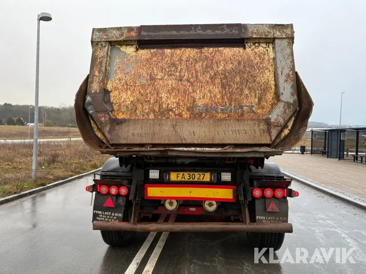 Billede 6 - Lastbil Scania, med 2 sættevogne Kel-berg, Schmitz R560 Super