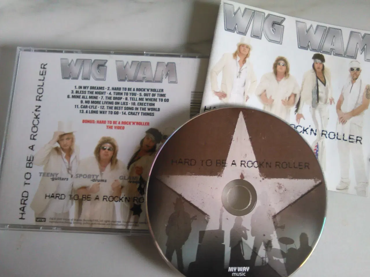 Billede 2 - Wig Wam: Hard To Be A Rock'n'Roller (2005 