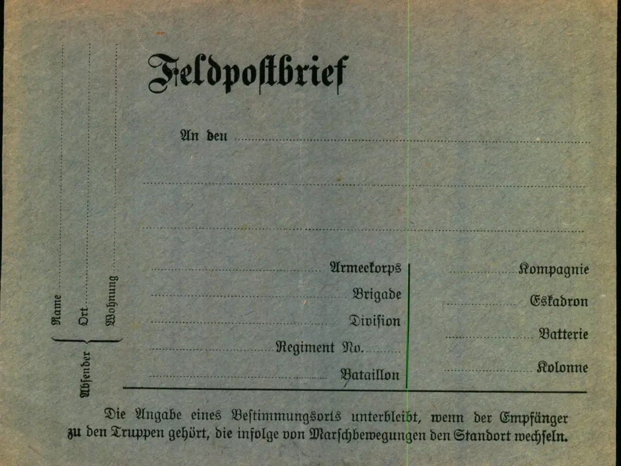 Billede 1 - Feldtpostbrief - Kuvert