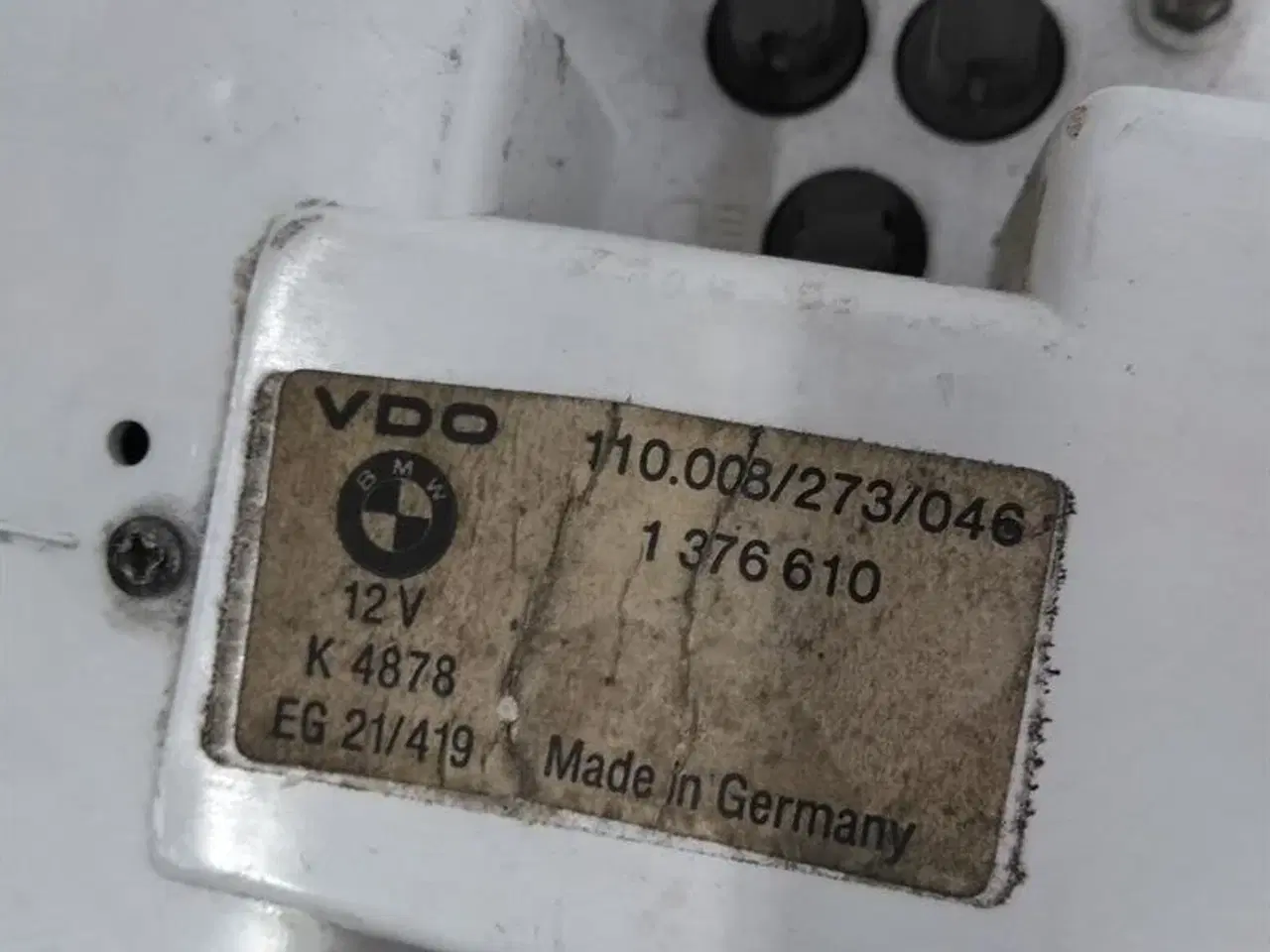 Billede 3 - Instrumentkombi VDO Brugt 205372 km C51418 BMW E30