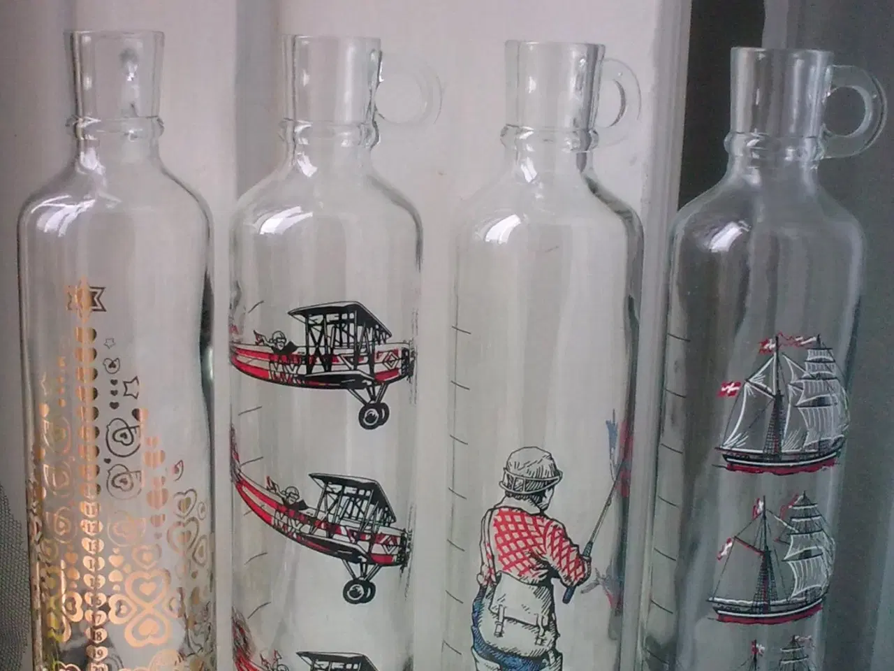 Billede 14 - Julekalender Holmegaard snapseflaske DIY VARIANTER