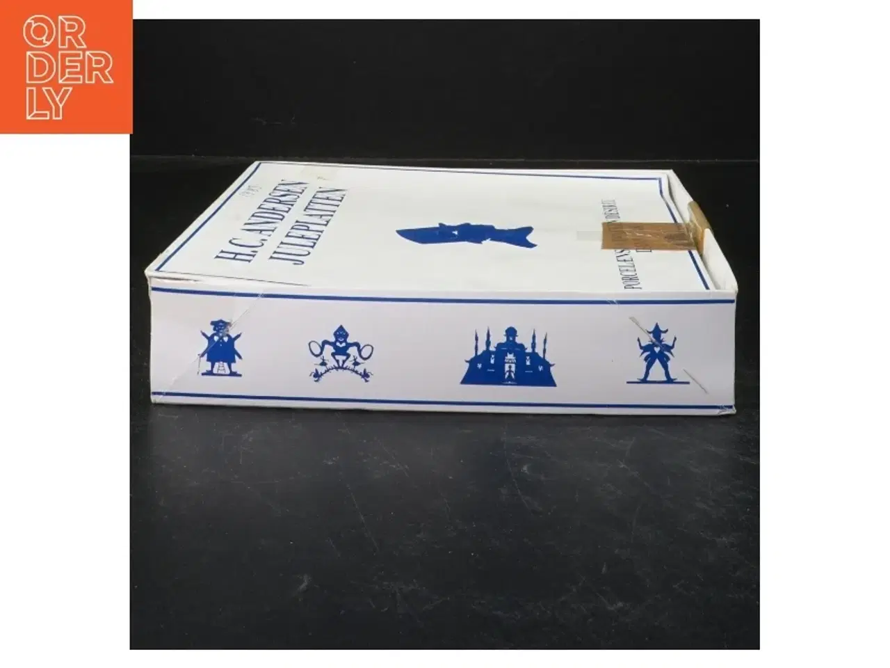 Billede 2 - H.C. Andersen juleplatte 1983 fra Desiree (str. Ø 19 cm)