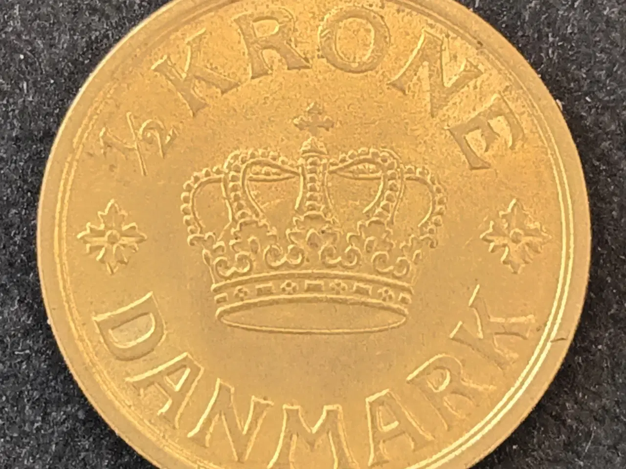 Billede 2 - ½ kr 1939 i flot kvalitet.