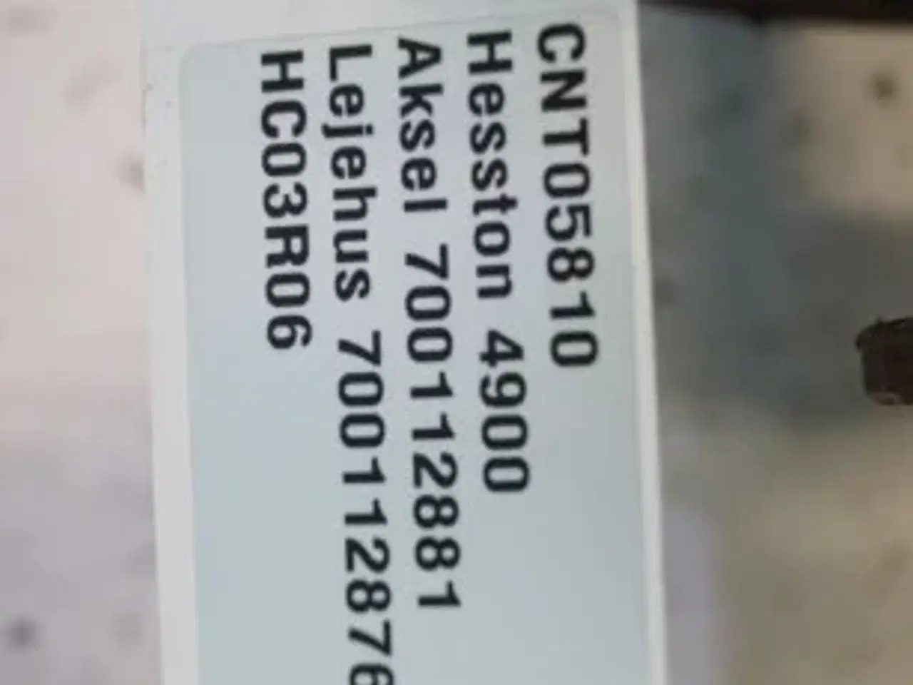 Billede 11 - Hesston 4900 Aksel: 700112881