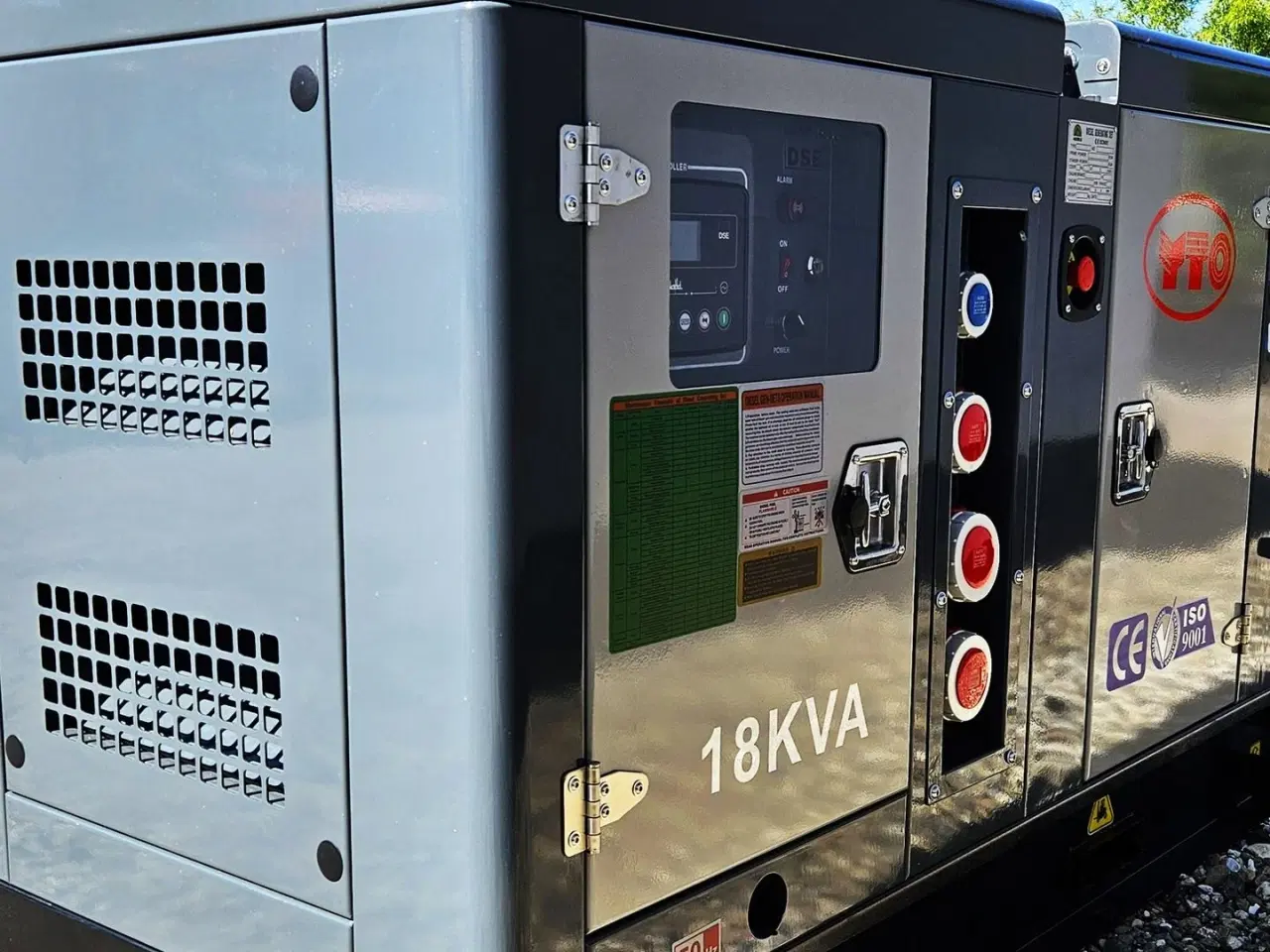 Billede 4 - YTO 18 KWA Leroy-Somer Generator / Fabriksny