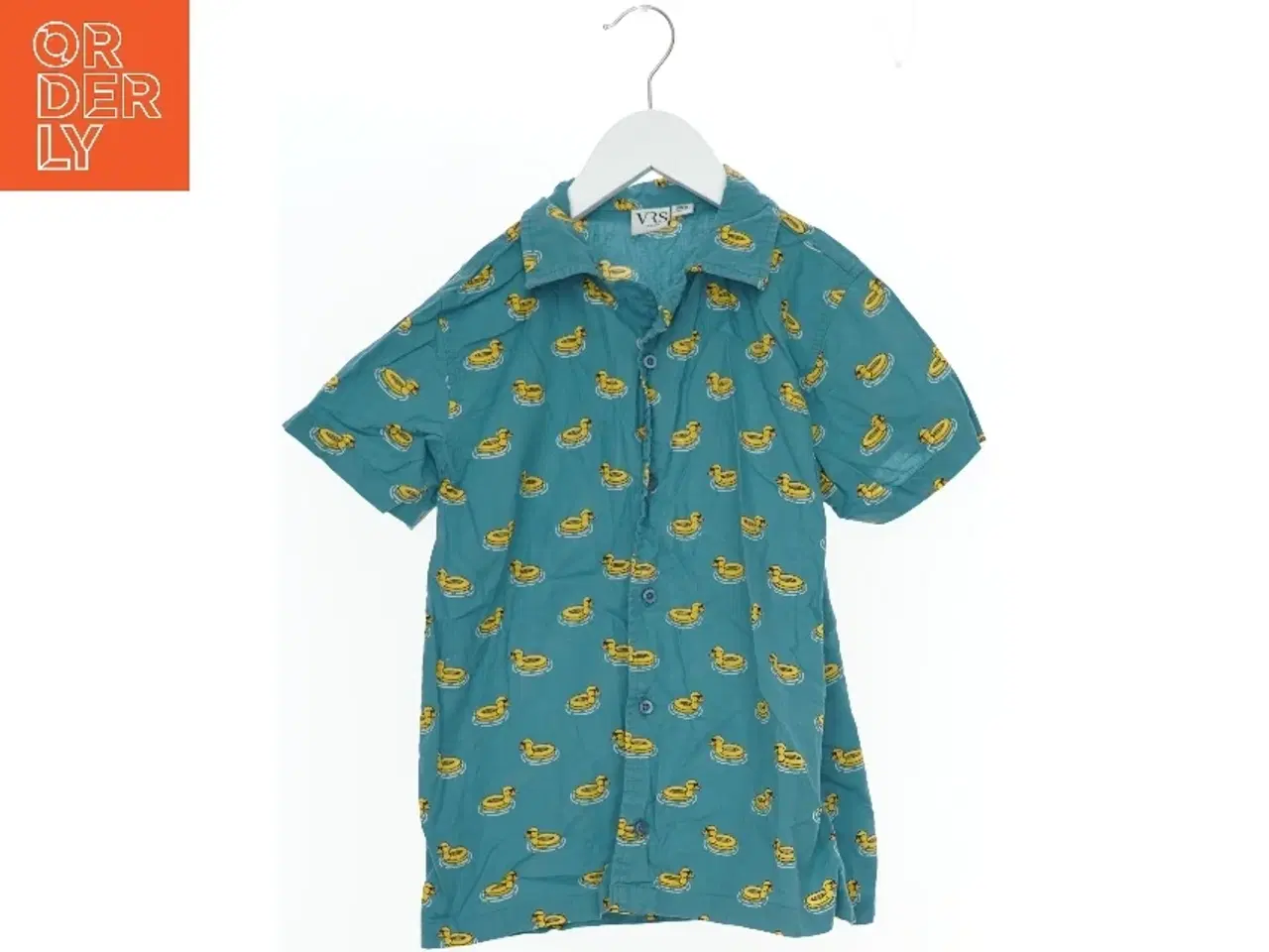 Billede 1 - Kortærmet skjorte med ænder fra VRS (str. 146)